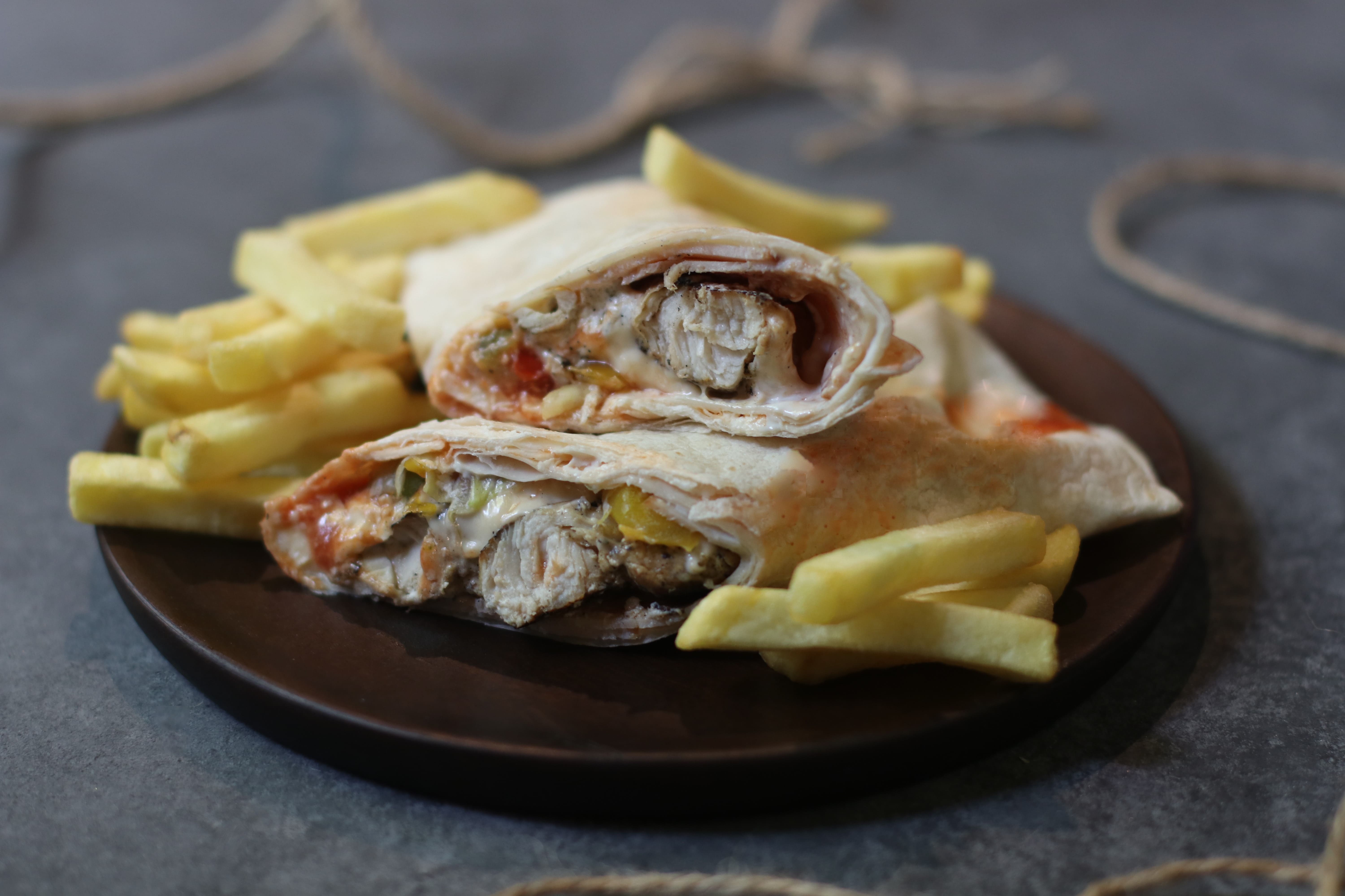 Mandi Chicken Wrap